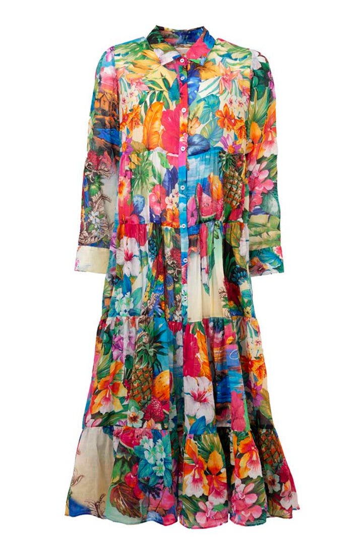 Sun & the Swoon Island Dress in Blue