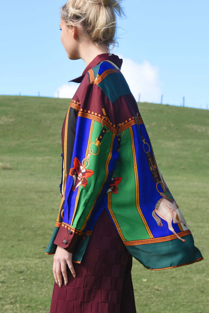 Let the Sun Shine Shirt in Horse Multi