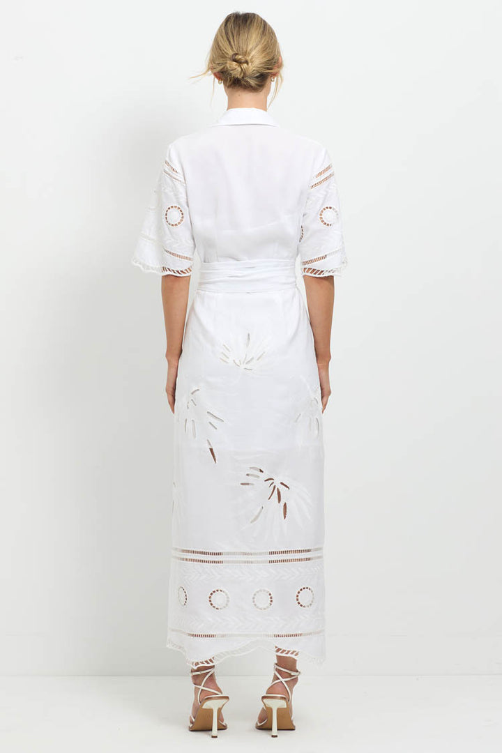 Sunrise Shirt Midi Dress | FINAL SALE