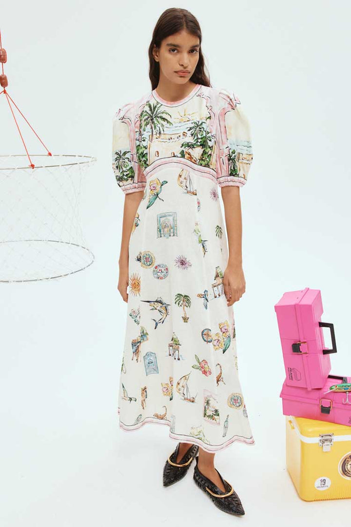Grace | Sunset Midi Dress main image 1