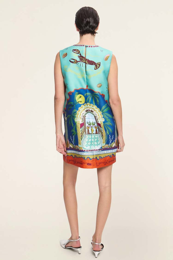 Surrealist Summer Mini Dress