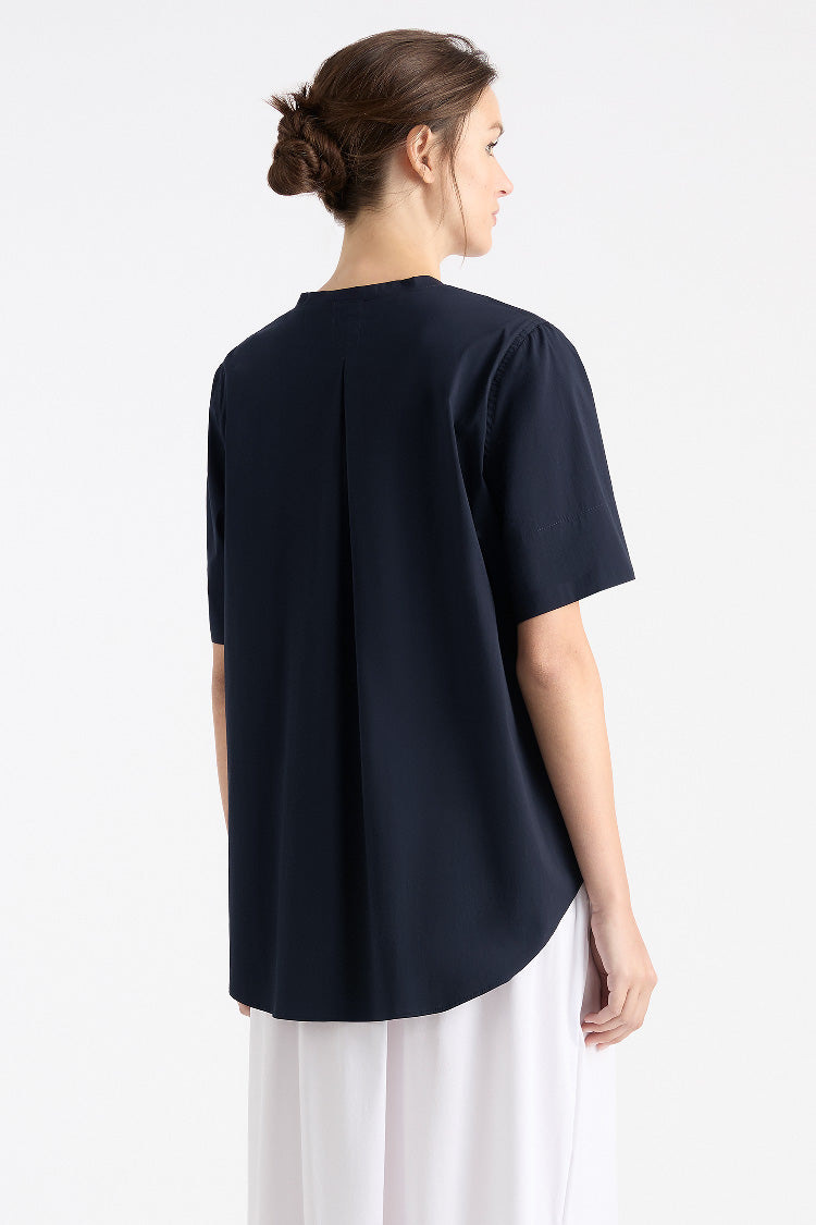 Tee Top in French Navy