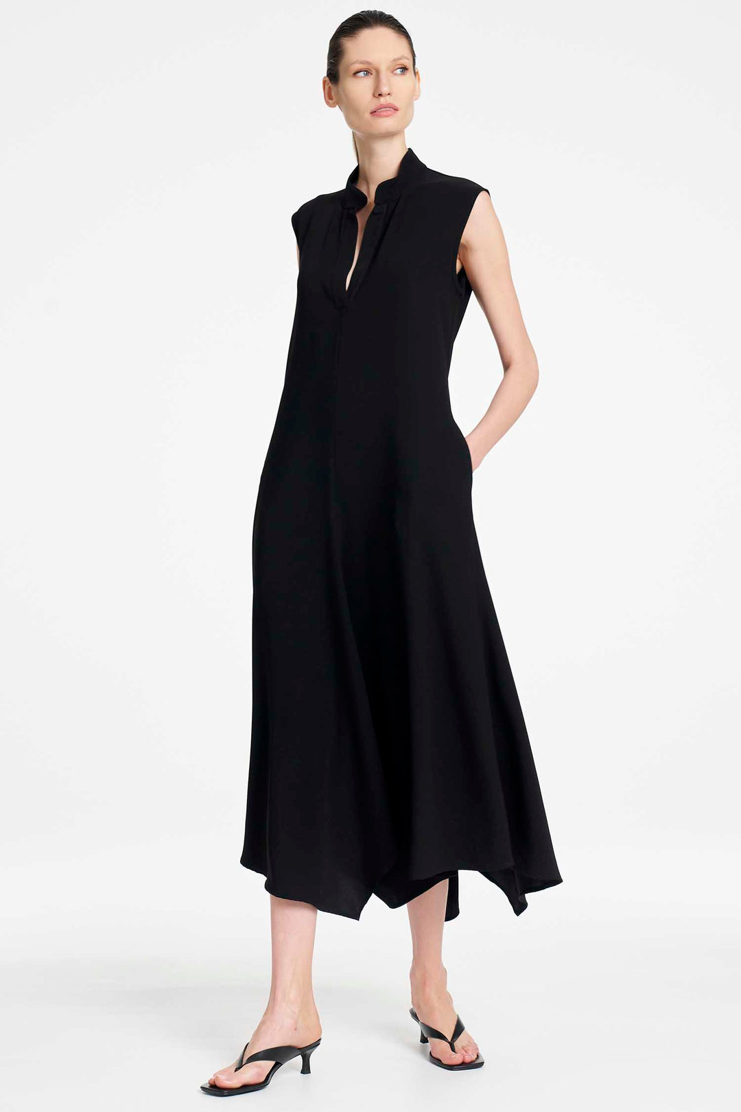 Tab Soire Dress in Black