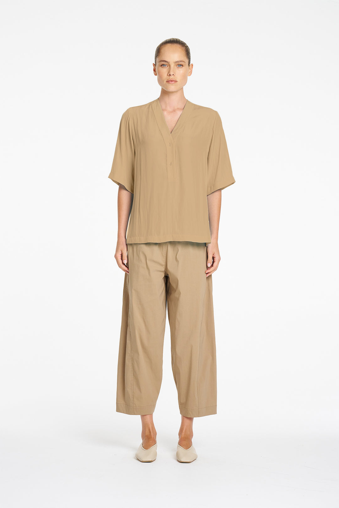 Cross Pant in Elm