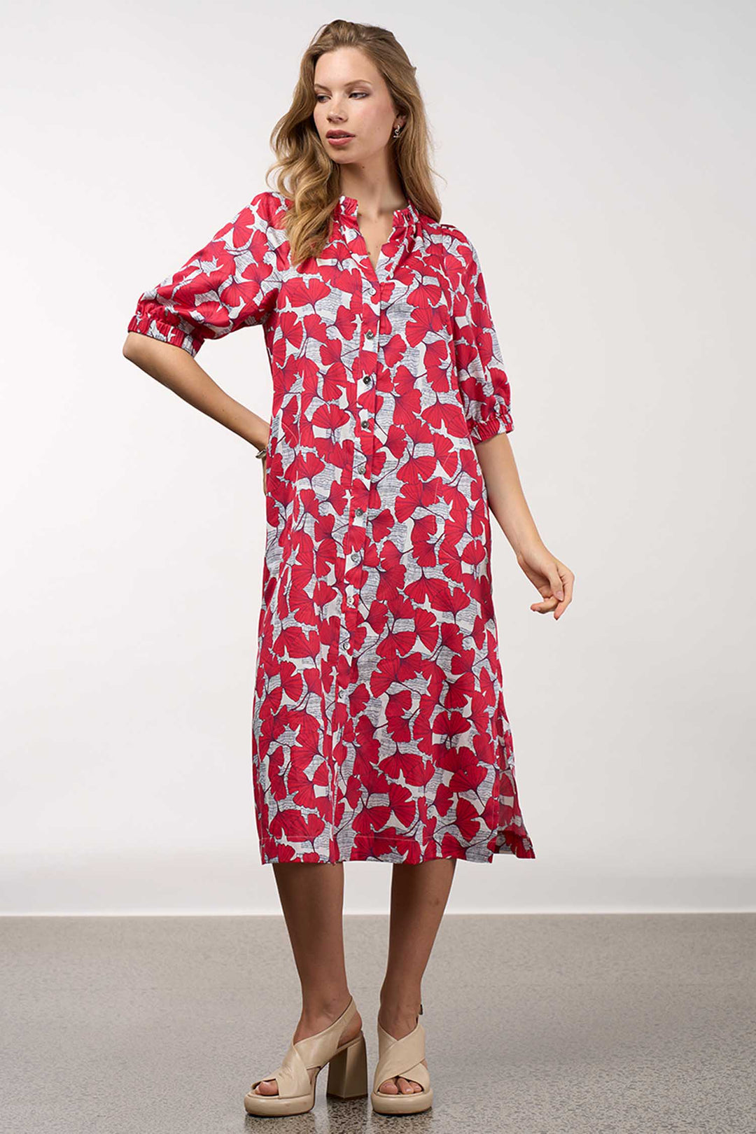 Take Flight Dress in Poppy