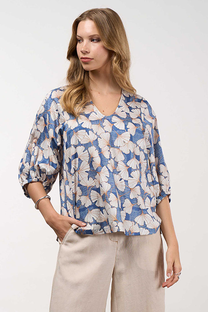 Take Flight Top in Denim