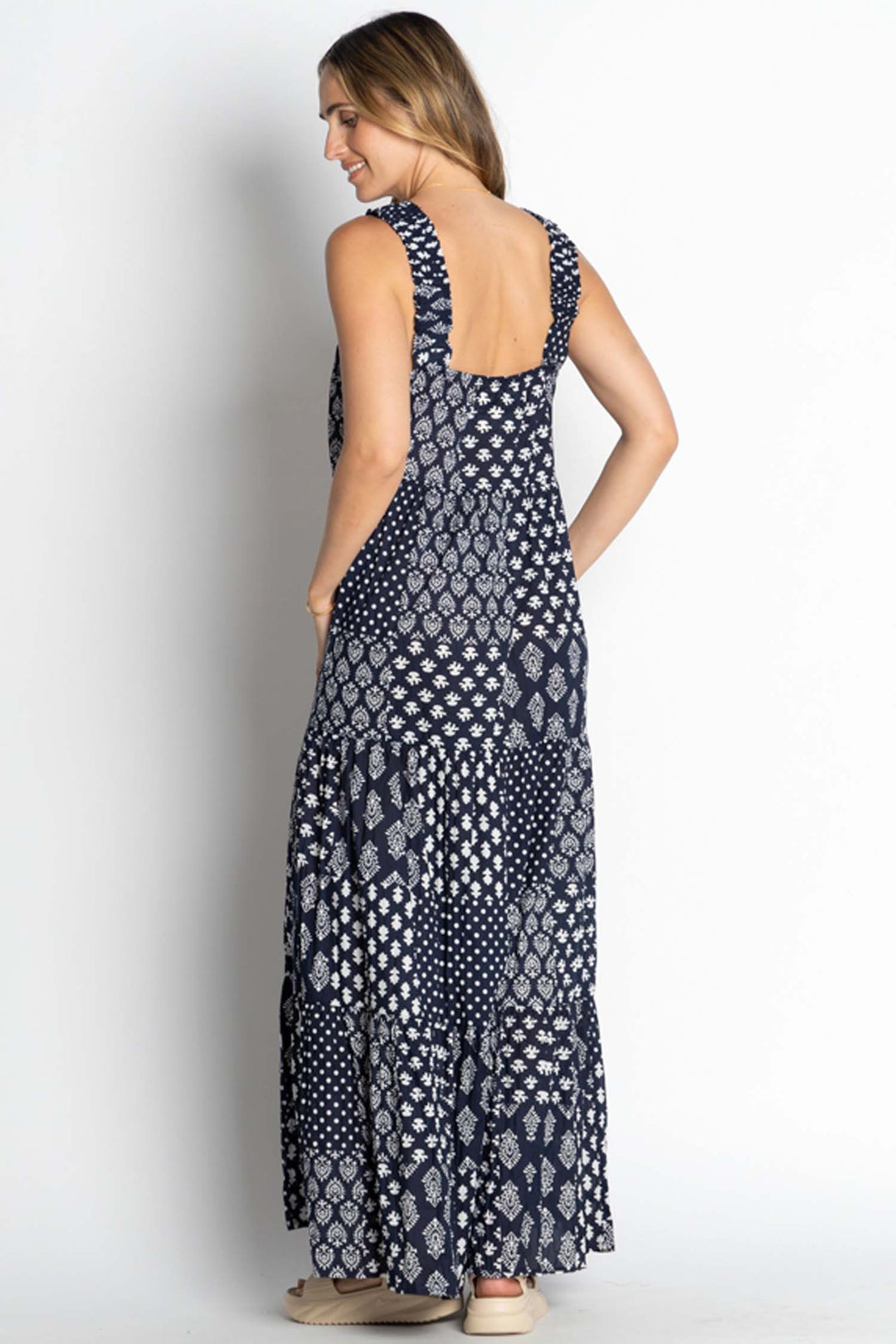 Talei Sundress in Navy