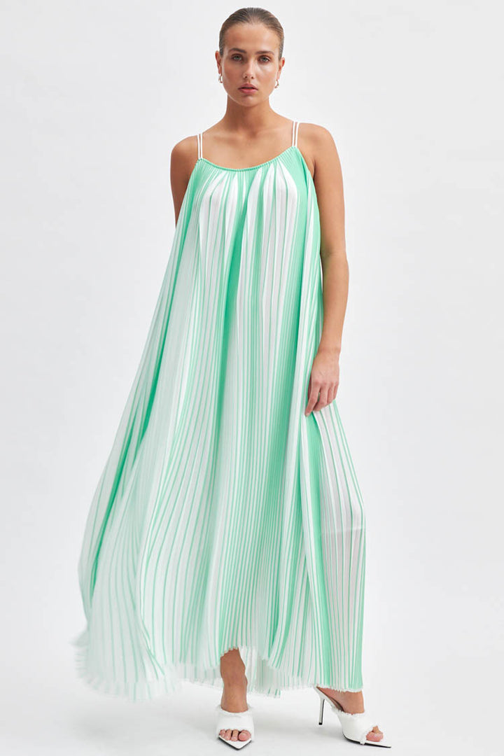 Tanya Gradient Dress in Springbud