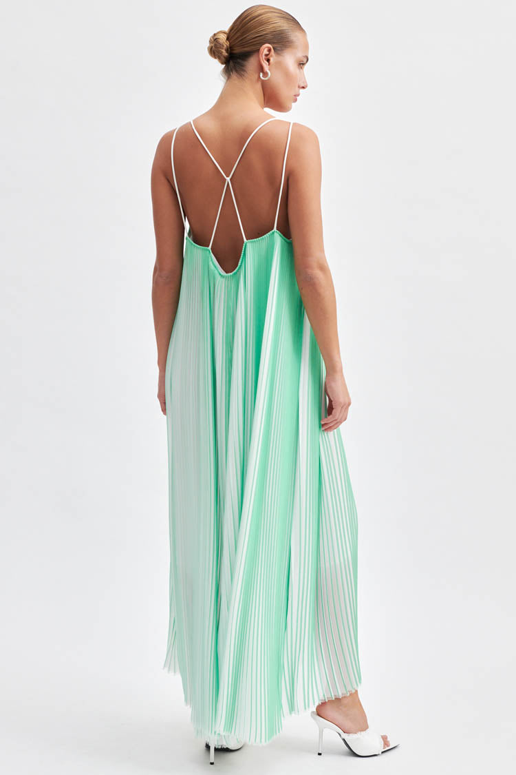 Tanya Gradient Dress in Springbud