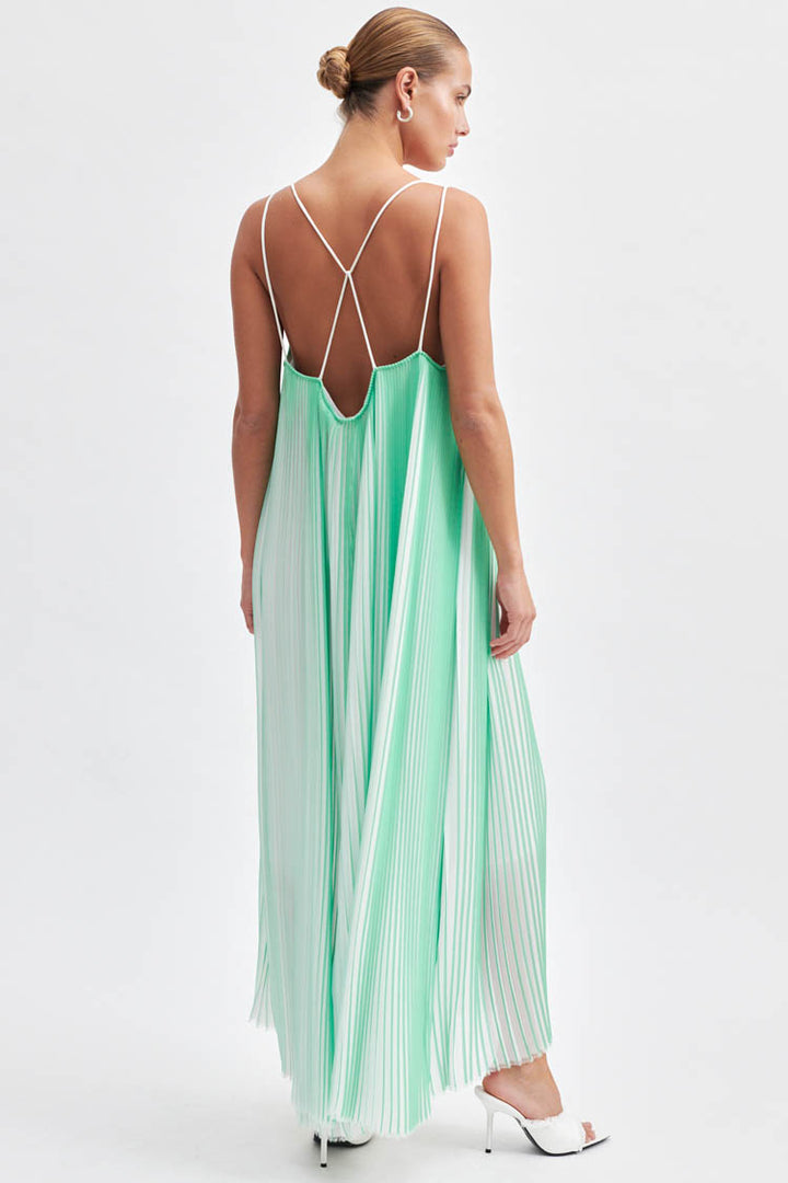 Tanya Gradient Dress in Springbud