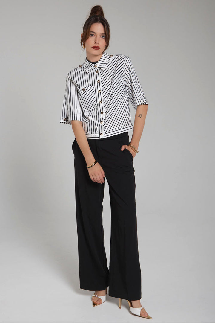 Tempest Shirt in Multi Stripe