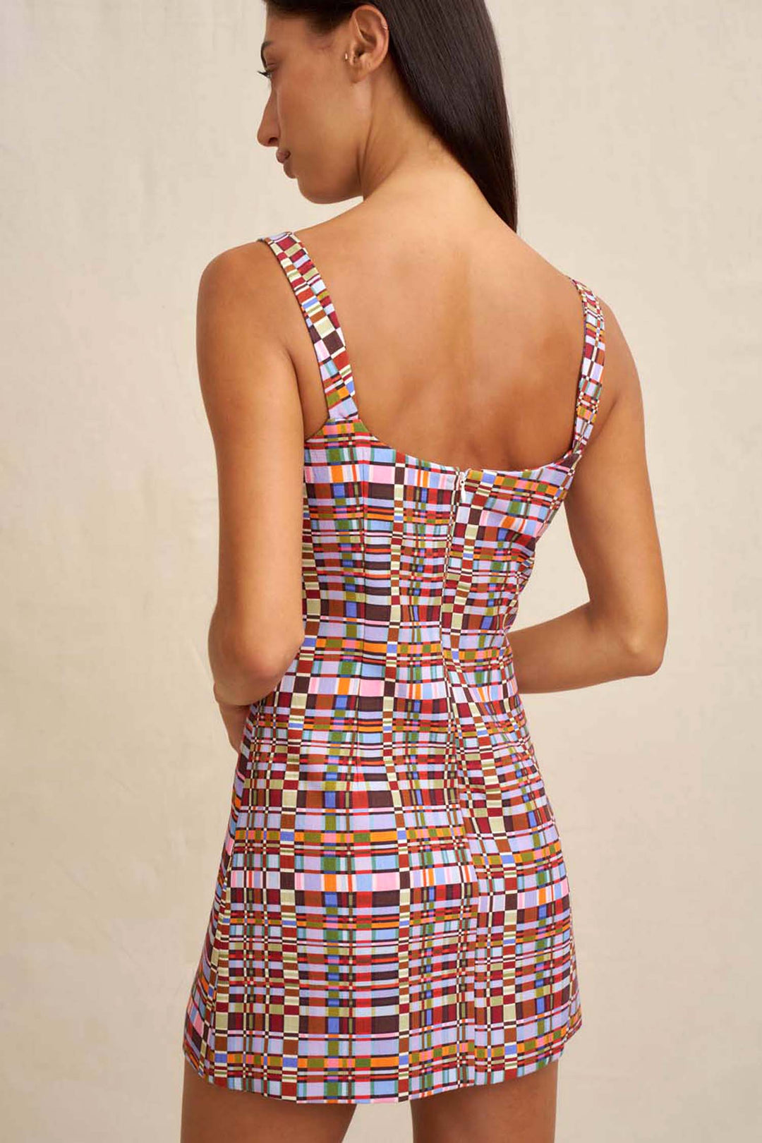 Tessera Tile Mini Dress