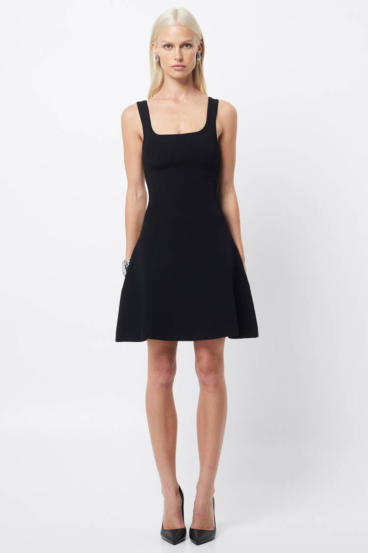 Atone Mini Dress in Black