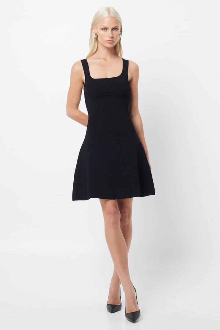 Atone Mini Dress in Black