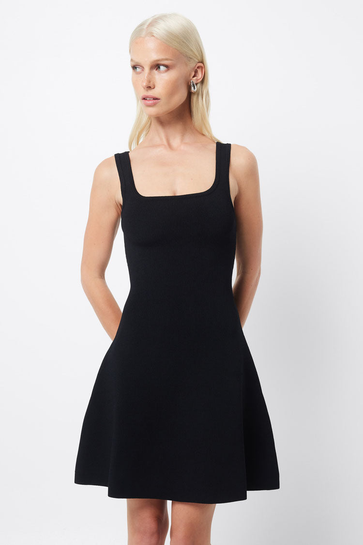 Atone Mini Dress in Black