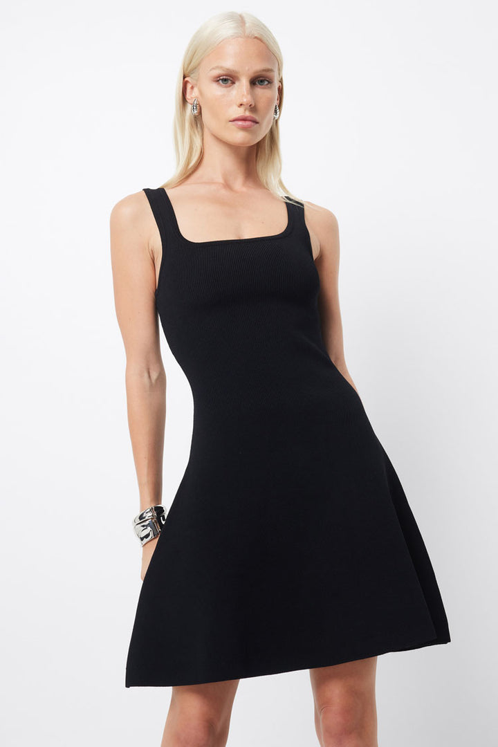 Atone Mini Dress in Black