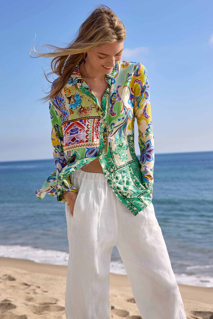 Audrey Tunic in Armeria Patchwork