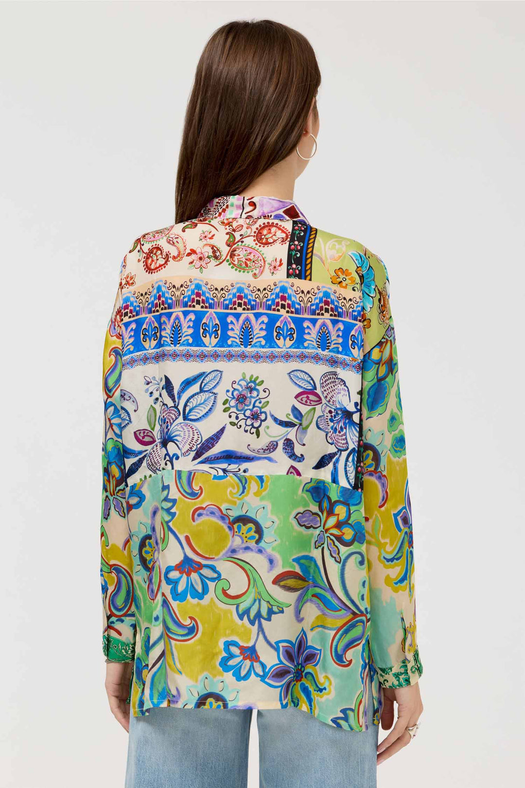 Audrey Tunic in Armeria Patchwork