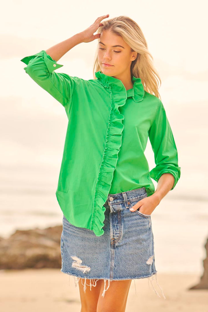 The Piper Classic Shirt in Green