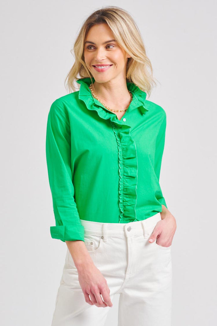 The Piper Classic Shirt in Green