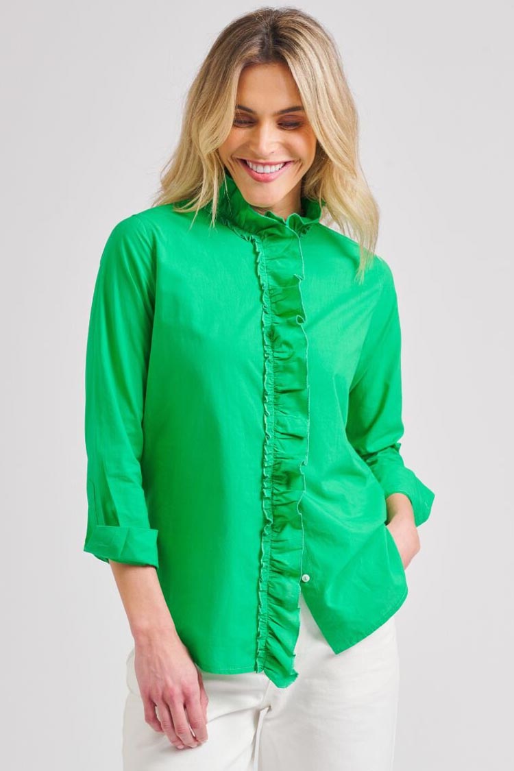 The Piper Classic Shirt in Green