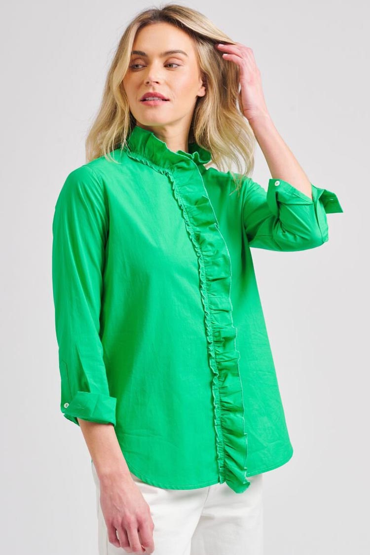 The Piper Classic Shirt in Green