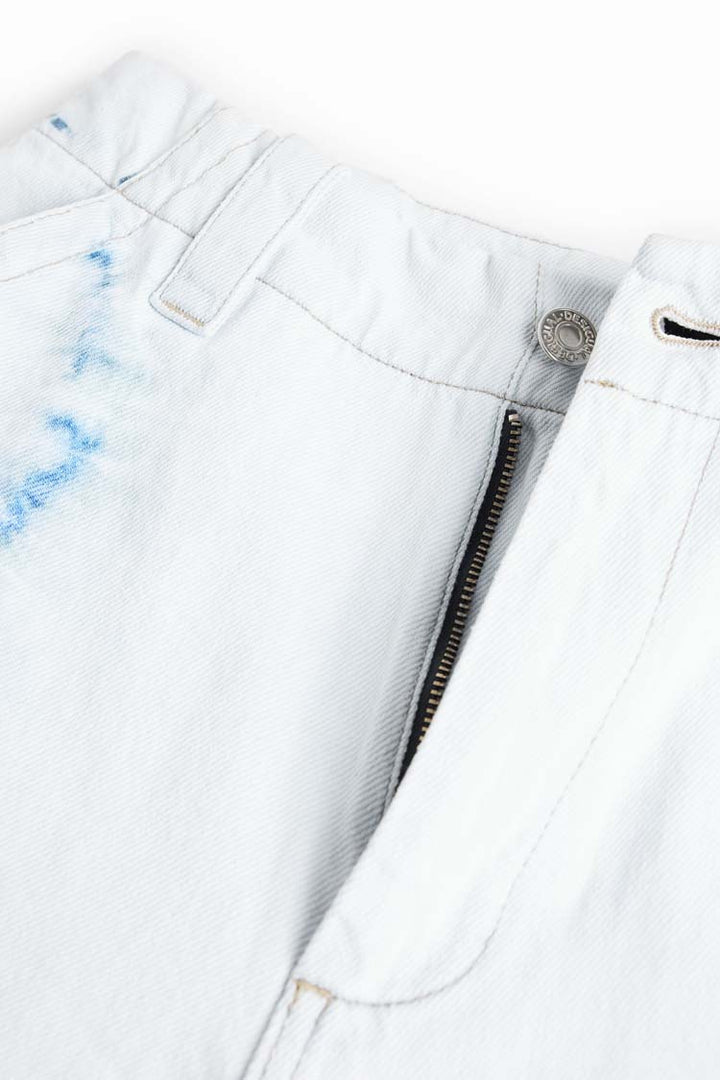 Tie-dye Cargo Washed Jeans | FINAL SALE