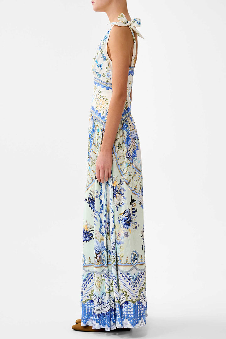 Tie Shoulder Dress in My Homespun Heart
