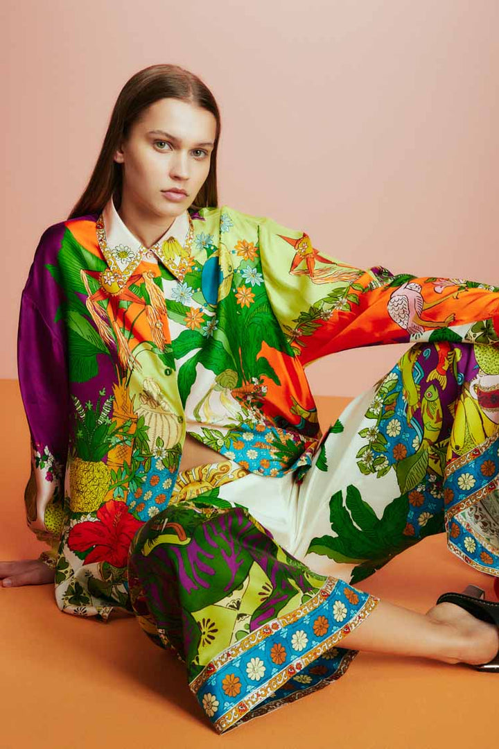 Tiger Silk Shirt