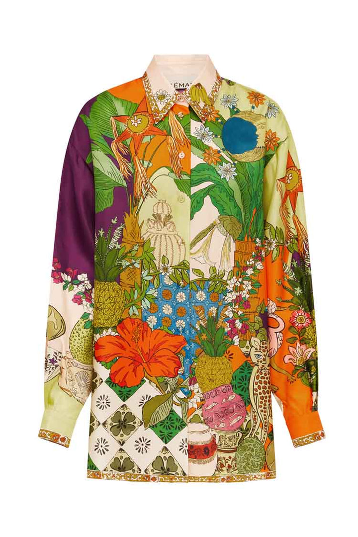 Tiger Silk Shirt