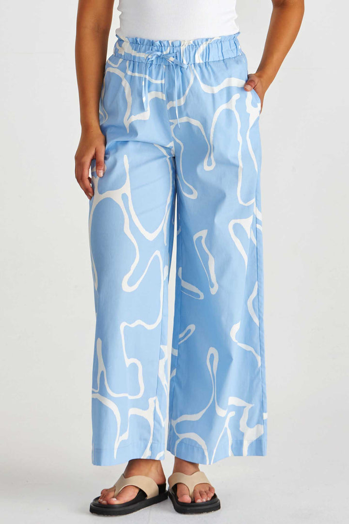 Tilda Pant in Abstract Daisy