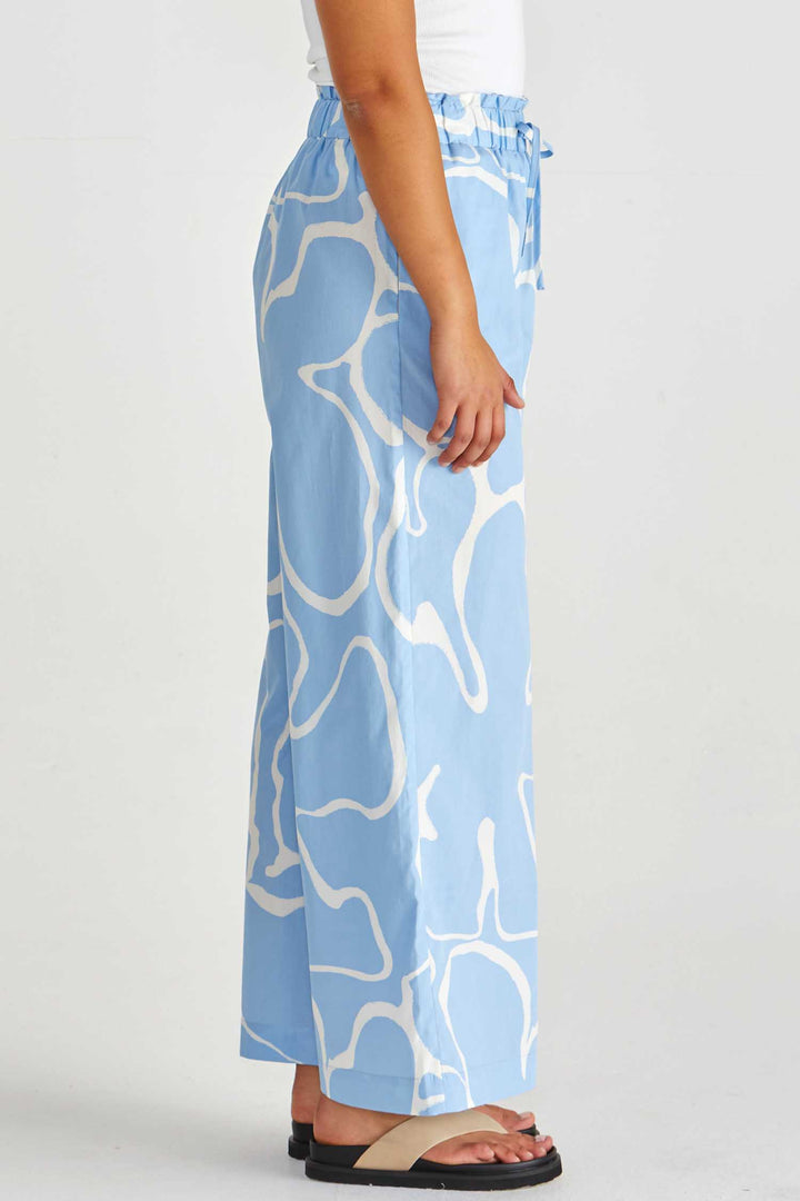 Tilda Pant in Abstract Daisy