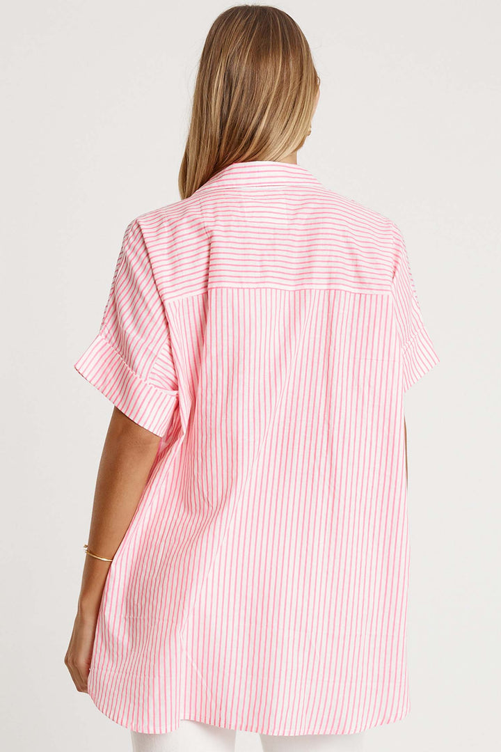 Tillie Shirt in Candy Stripe