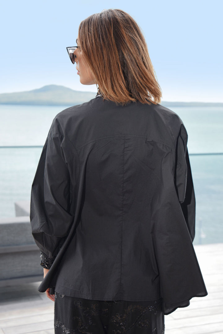 Time To Shine Shirt in Black