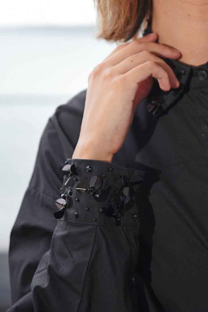 Time To Shine Shirt in Black