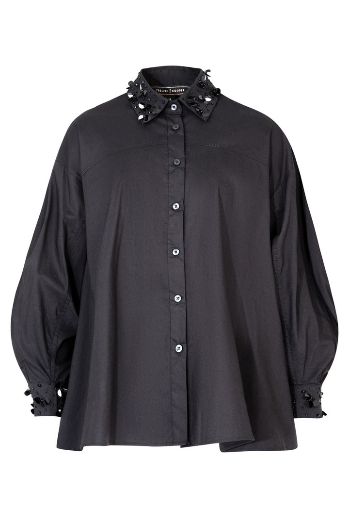 Time To Shine Shirt in Black