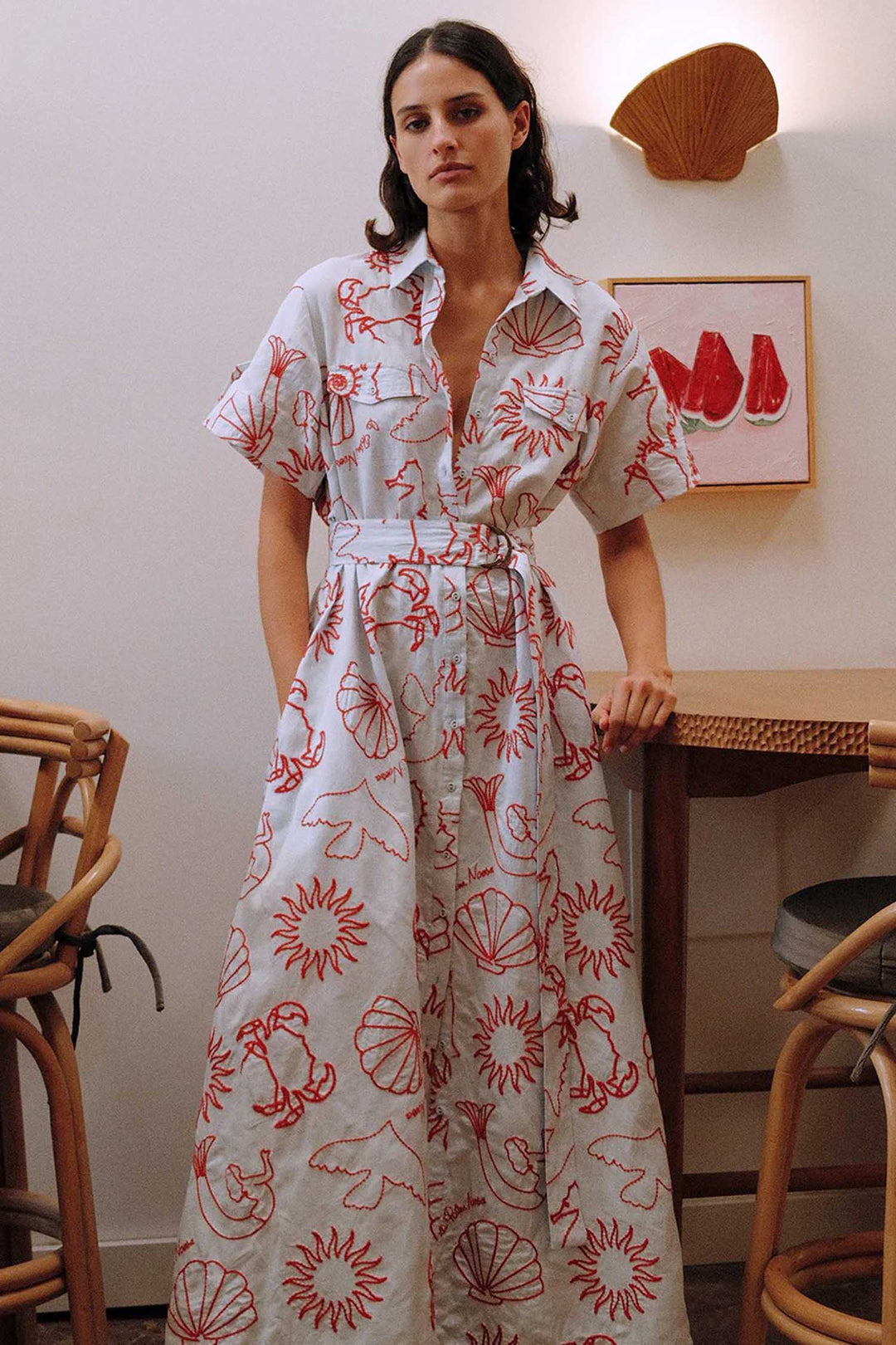 Token Dress in Le Palm