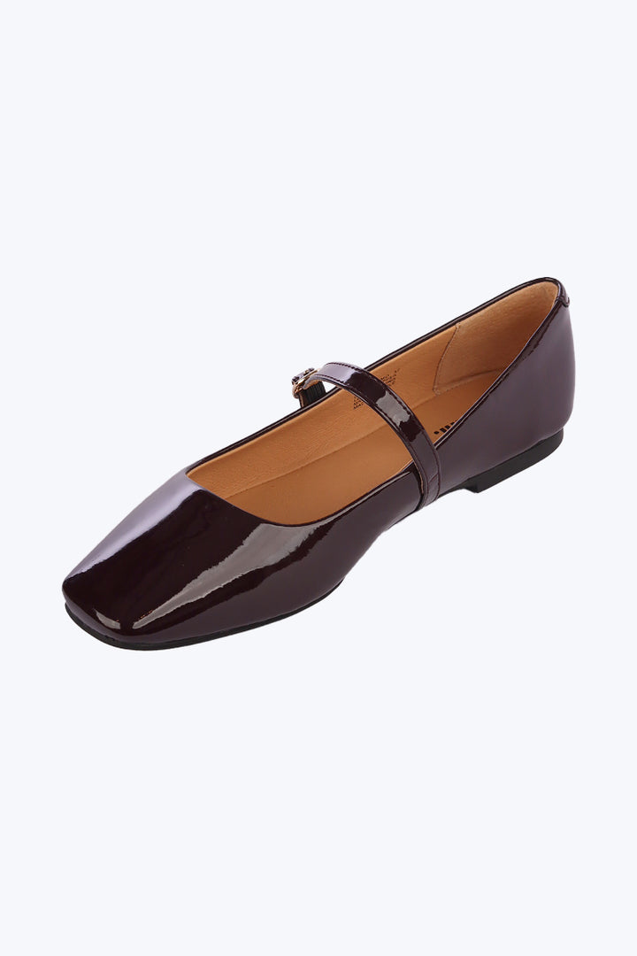 Tokena Patent Leather Ballet Flats