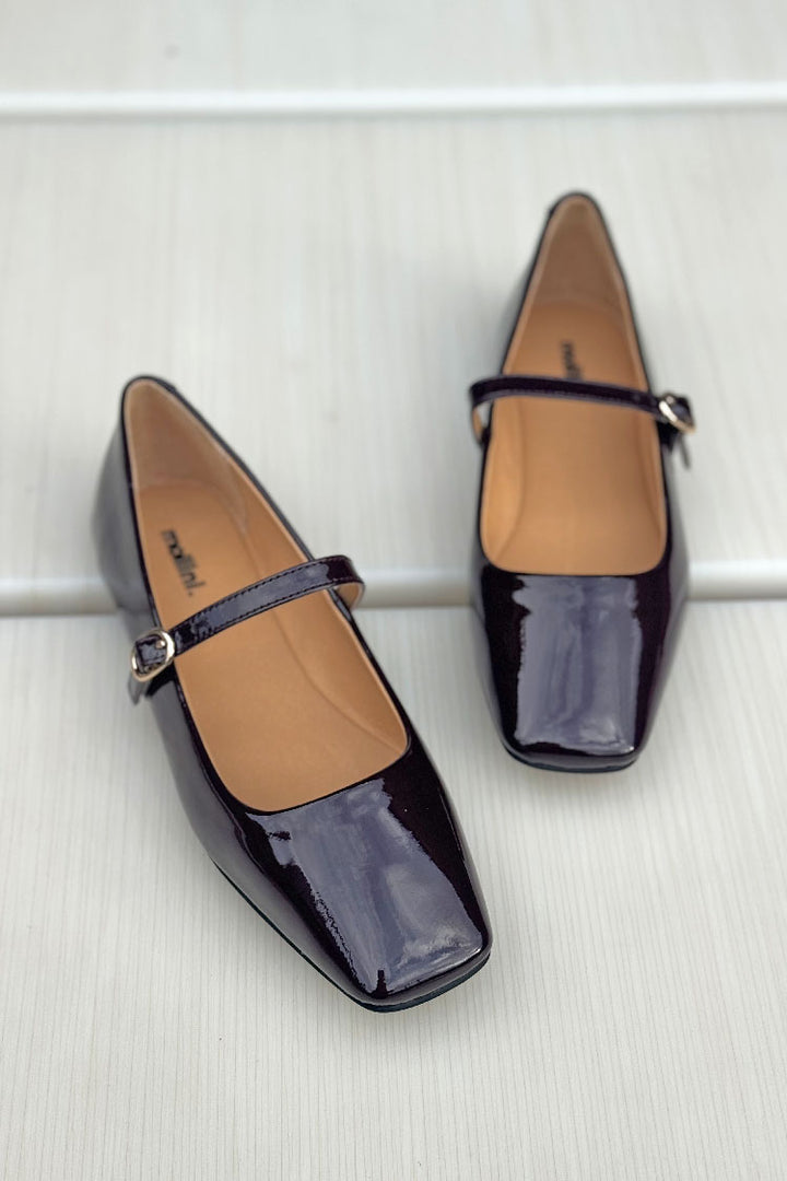 Tokena Patent Leather Ballet Flats