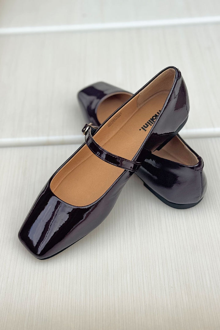 Tokena Patent Leather Ballet Flats