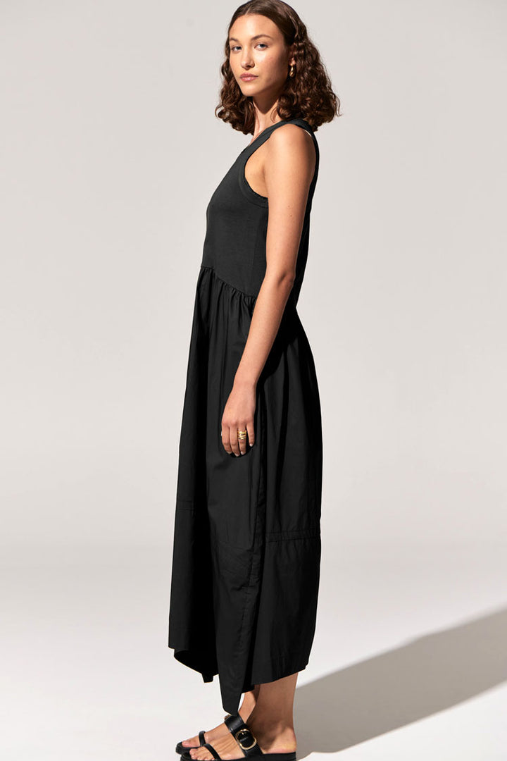 Toya Tank Dress in Black