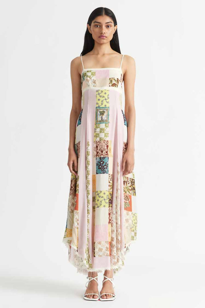 Tranquillo Godet Sundress in Kaleidoscope