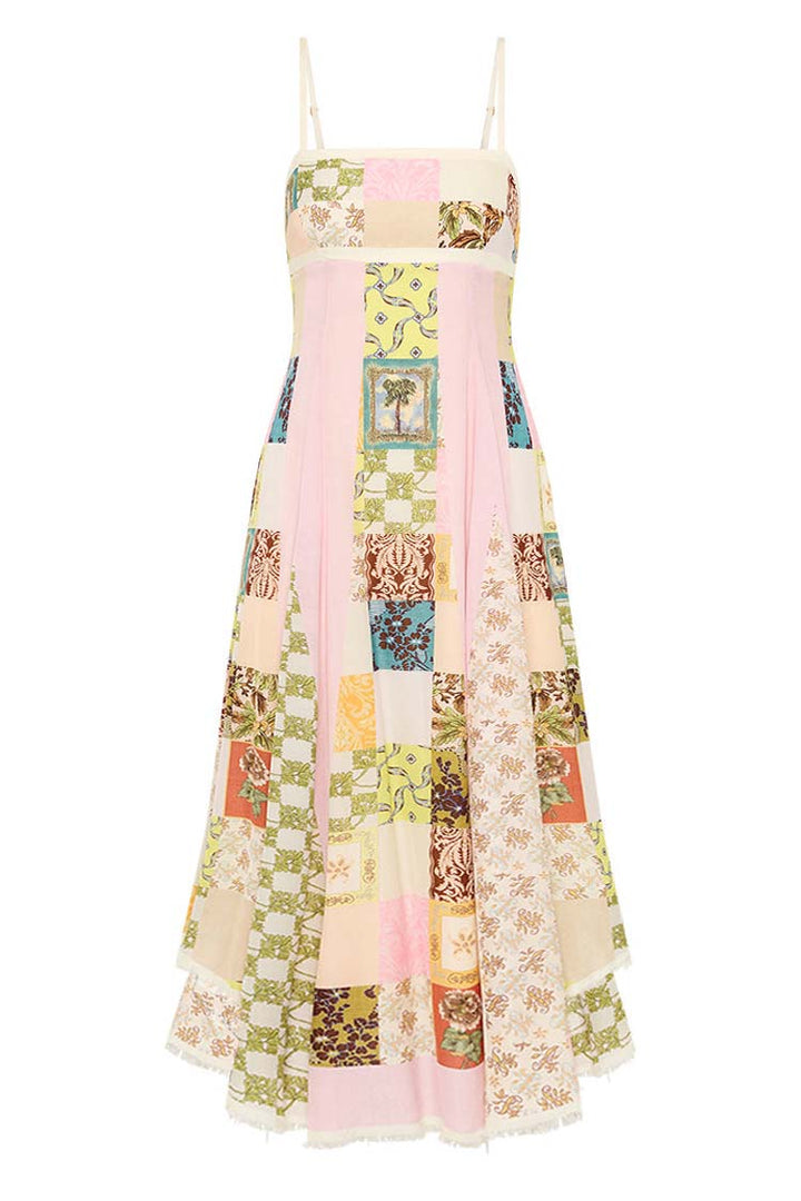 Tranquillo Godet Sundress in Kaleidoscope