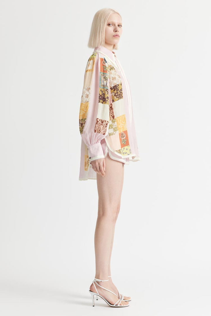 Tranquillo Western Style Blouse in Kaleidoscope