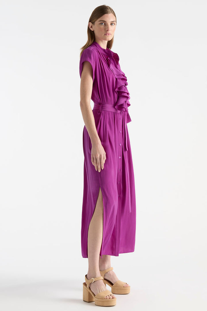 Trellis Dress in Amethyst