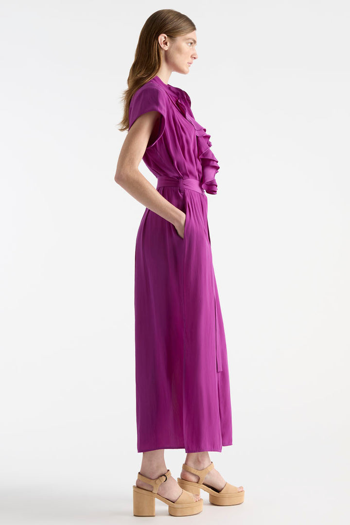 Trellis Dress in Amethyst