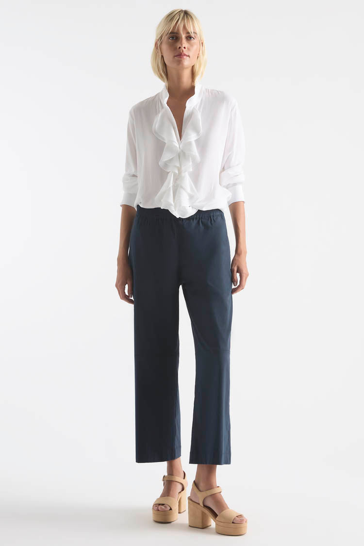 Trellis Shirt in White