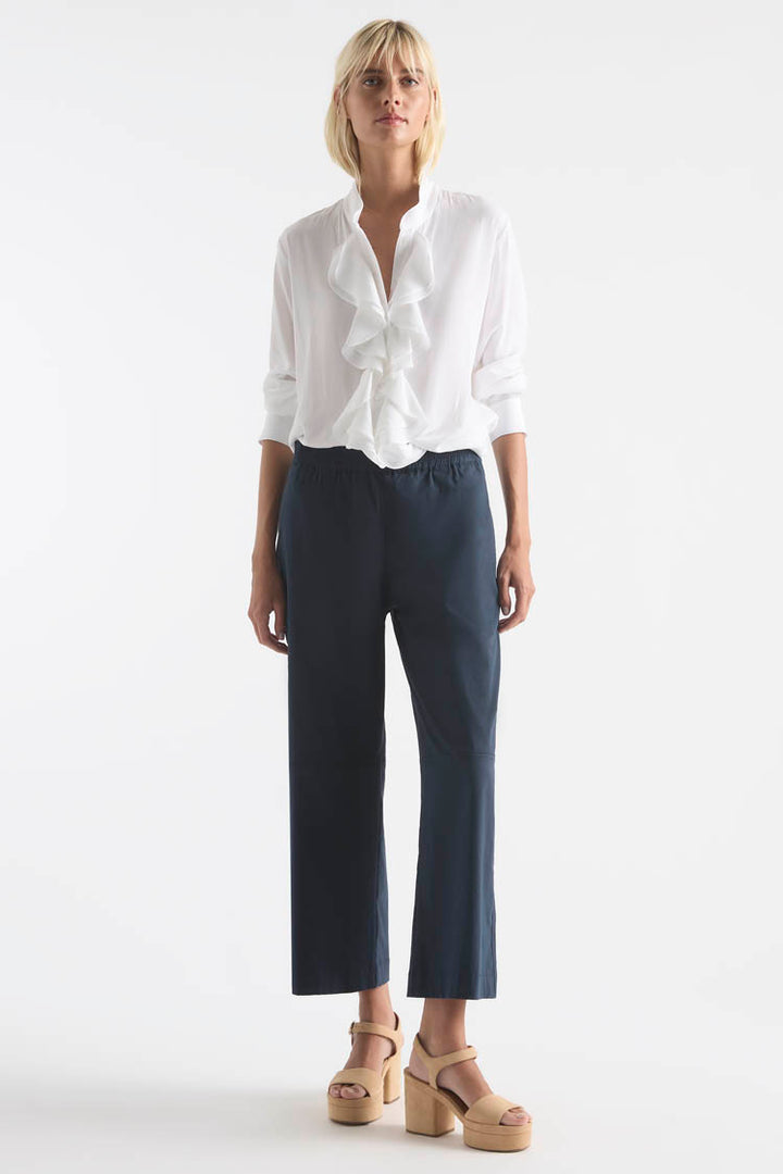 Trellis Shirt in White