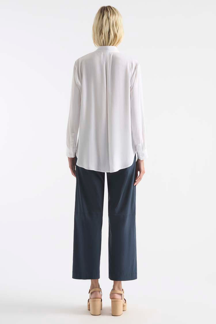 Trellis Shirt in White
