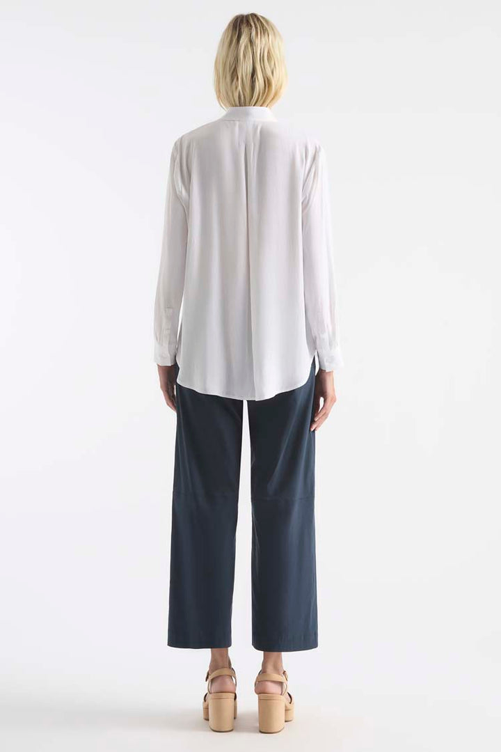Trellis Shirt in White